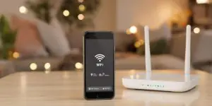 Pitääkö puhelimessa olla WiFi päällä